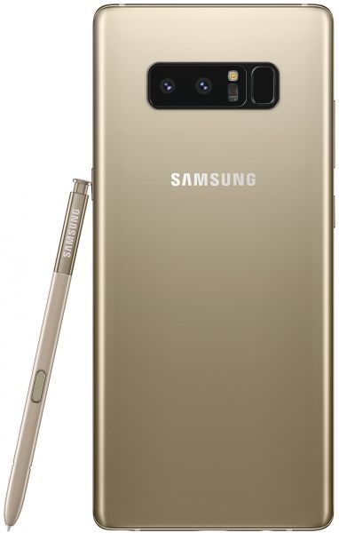 Samsung Galaxy Note 8 SM-N9500 Dual SIM - 64GB, 6GB RAM, 4G LTE, Maple Gold